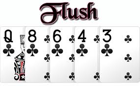 urutan kartu poker flush